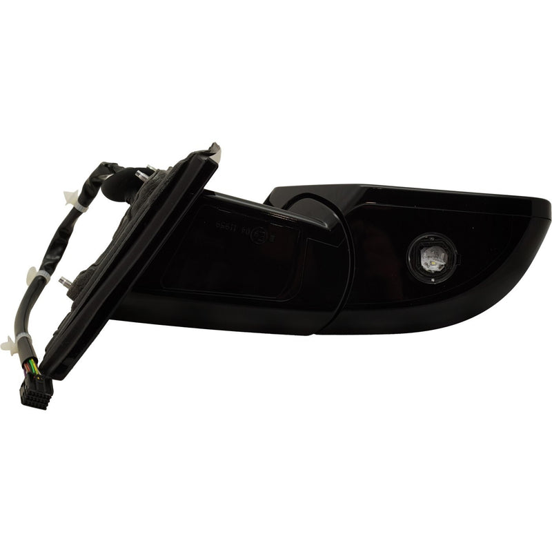 DURAFORCE Mirror For 2015-20 Chevrolet Tahoe Right Side Power Fold Heated Chrome with BSD