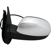 DURAFORCE Power Mirror For 2007-2013 Chevrolet Silverado 1500 Left Manual Folding Chrome