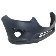 DURAFORCE Front Bumper Cover For 2013-2016 Mazda CX-5 w/ fog lamp holes Primed top