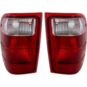 DURAFORCE Tail Light Set For 01-05 Ford Ranger Driver and Passenger Side Lens and Housing