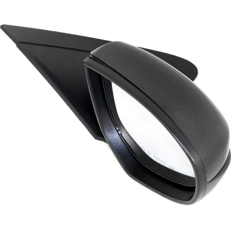 DURAFORCE Mirror Power Smooth Black Passenger Side Right RH for 10-13 Mazda 3 Mazda3