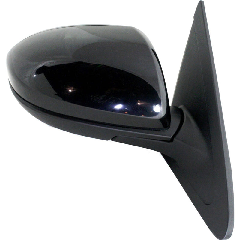 DURAFORCE Mirror Power Smooth Black Passenger Side Right RH for 10-13 Mazda 3 Mazda3