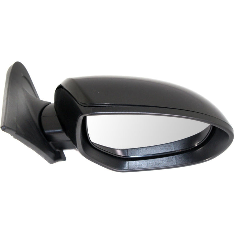 DURAFORCE Mirror Power Smooth Black Passenger Side Right RH for 10-13 Mazda 3 Mazda3