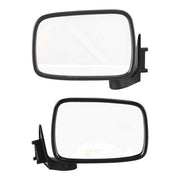 DURAFORCE Manual Mirror Set For 1987-1993 Mazda B2200 Manual Folding Paintable