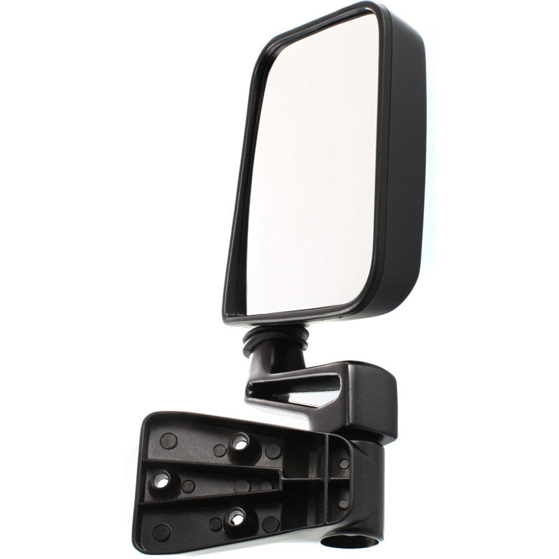 DURAFORCE Left & Right Side View Door Manual Black Folding Mirrors for 87-02 Jeep Wrangler