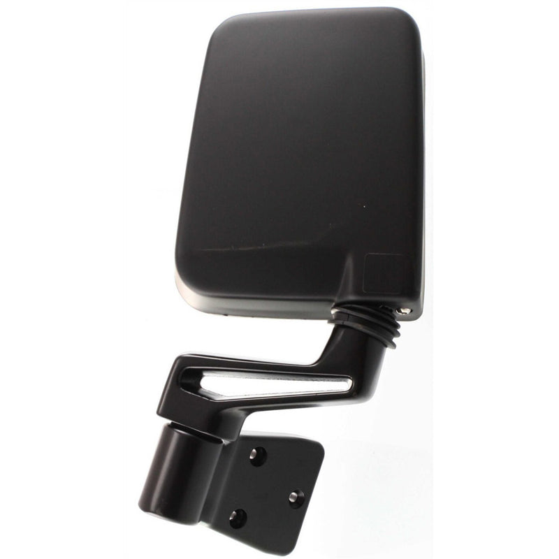 DURAFORCE Left & Right Side View Door Manual Black Folding Mirrors for 87-02 Jeep Wrangler