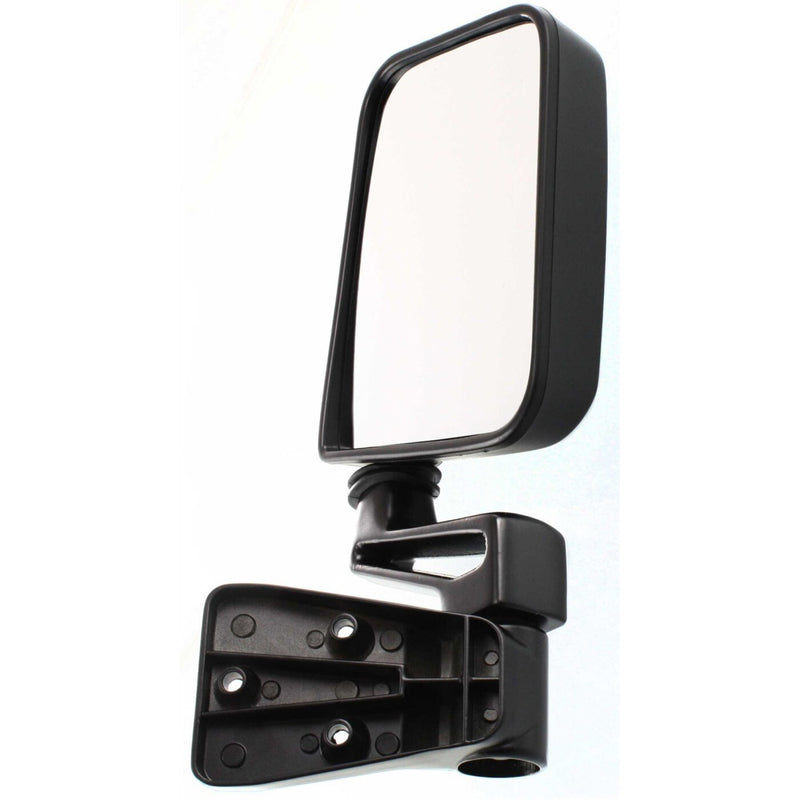 DURAFORCE Left & Right Side View Door Manual Black Folding Mirrors for 87-02 Jeep Wrangler