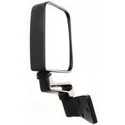 DURAFORCE Left & Right Side View Door Manual Black Folding Mirrors for 87-02 Jeep Wrangler