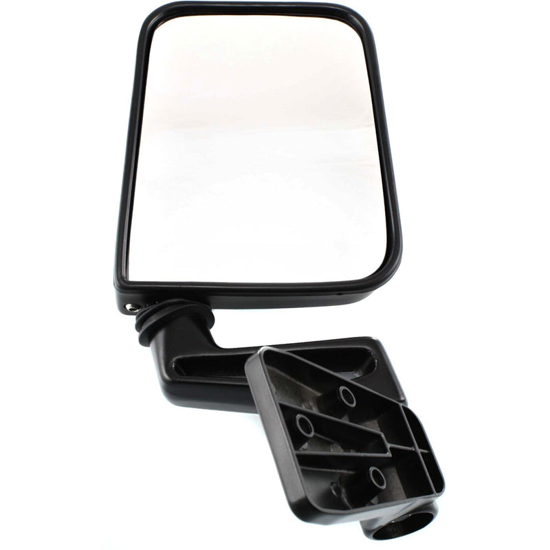 DURAFORCE Left & Right Side View Door Manual Black Folding Mirrors for 87-02 Jeep Wrangler
