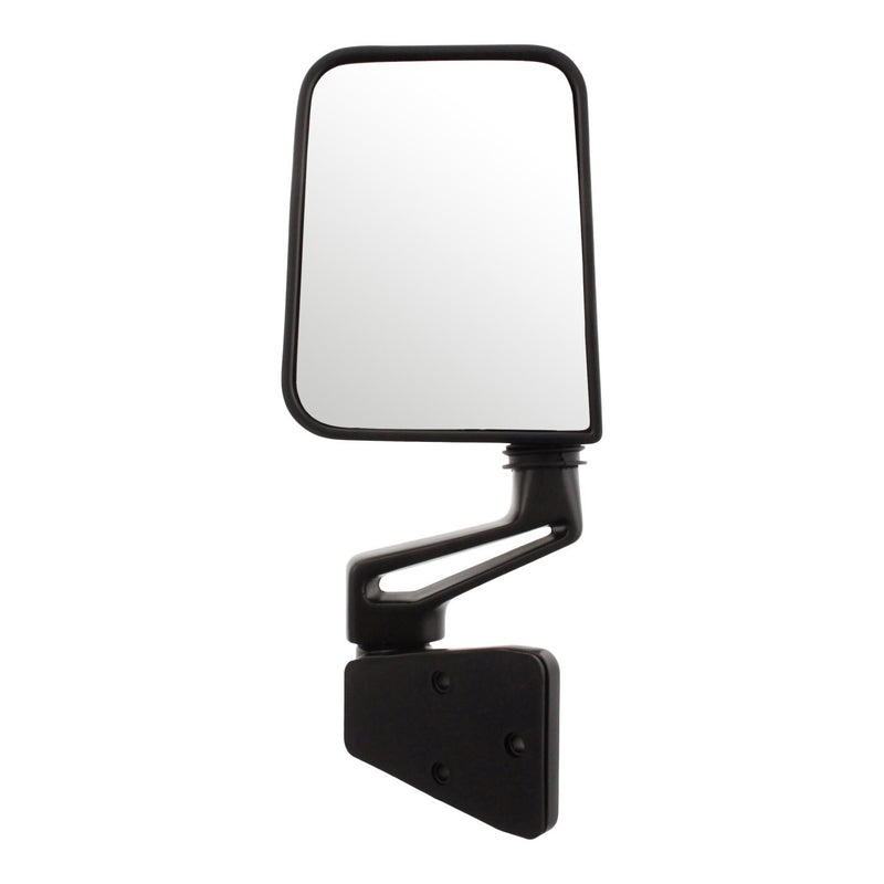 DURAFORCE Left & Right Side View Door Manual Black Folding Mirrors for 87-02 Jeep Wrangler