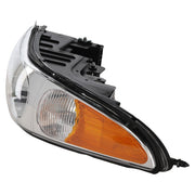 DURAFORCE LH & RH Headlight For Buick LeSabre 2000-2005 Halogen w/ Bulbs Smooth High Beam