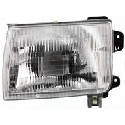 DURAFORCE Headlight Set For 1998-2000 Nissan Frontier with Corner Lights and Bulb
