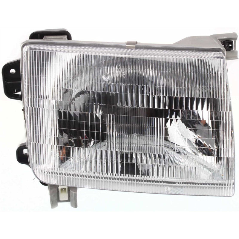 DURAFORCE Headlight Set For 1998-2000 Nissan Frontier with Corner Lights and Bulb