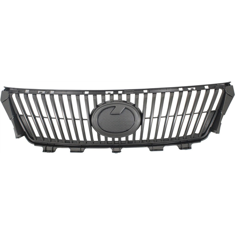 DURAFORCE Grille For 2009-2010 Lexus IS250 IS350 Gray Plastic