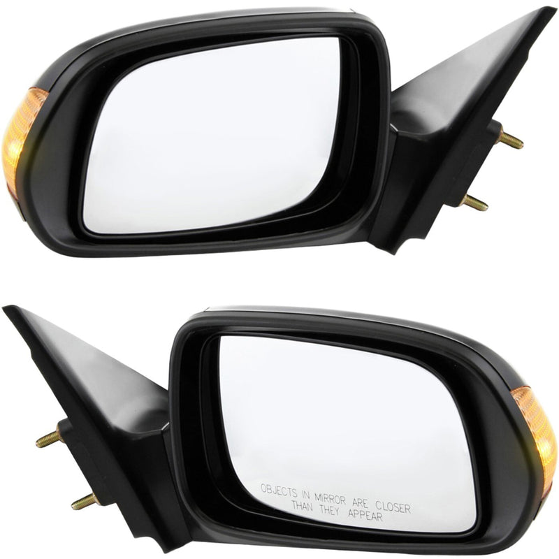 DURAFORCE Mirrors Left and Right Set For 2005-2010 Scion tC Paintable with Signal Light