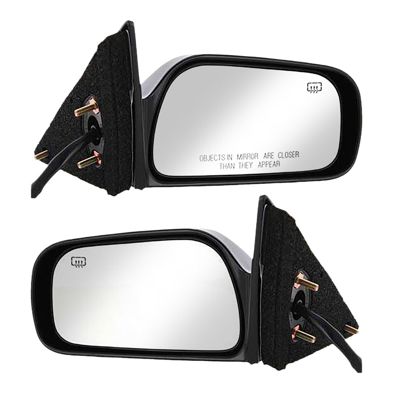 DURAFORCE Power Mirror Set For 1997-01 Toyota Camry XLE USA Built LH & RH Heated Paintable