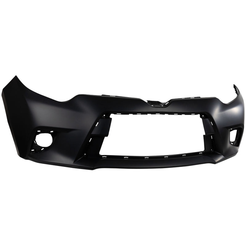 DURAFORCE Front Bumper Cover Primed For 2014-2016 Toyota Corolla CE L LE LE ECO