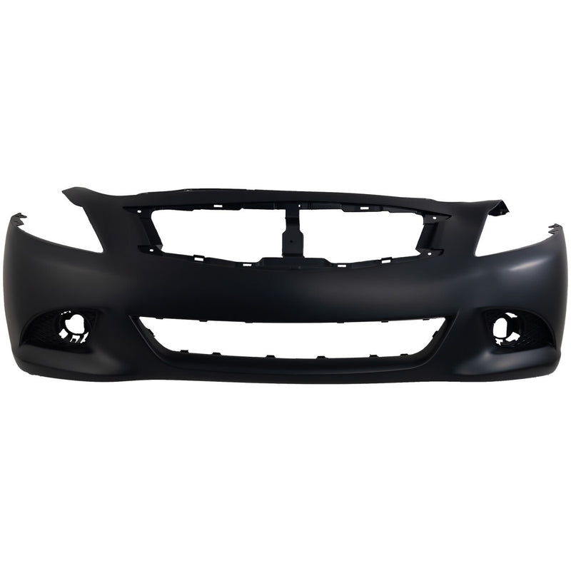 DURAFORCE Front Bumper Cover For 2010-2013 Infiniti G37 Sedan 11-12 G25 Primed