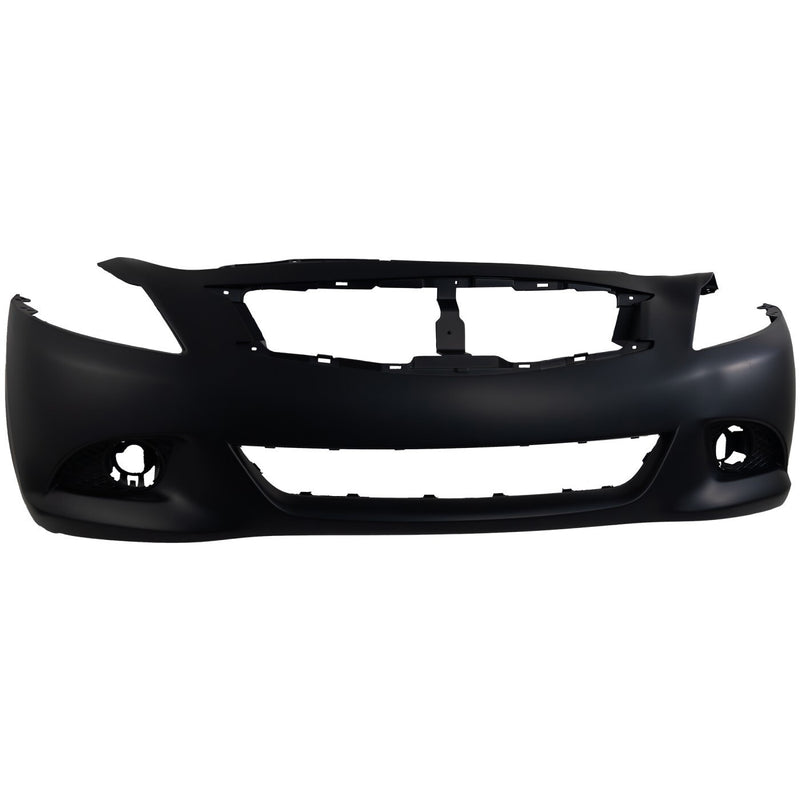 DURAFORCE Front Bumper Cover For 2010-2013 Infiniti G37 Sedan 11-12 G25 Primed