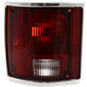 DURAFORCE Pair Tail Light for 78-86 Chevrolet K5 Blazer 87-91 Blazer LH RH w/ Chrome Trim