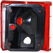 DURAFORCE Pair Tail Light for 78-86 Chevrolet K5 Blazer 87-91 Blazer LH RH w/ Chrome Trim