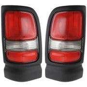 DURAFORCE Tail Light Set For 1994-2001 Dodge Ram 1500 Driver and Passenger Side