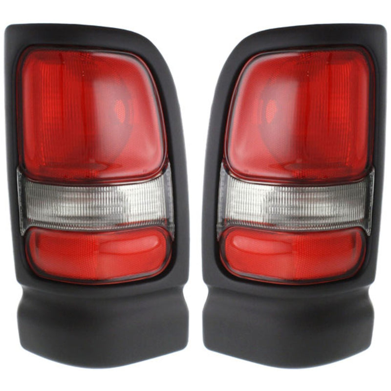 DURAFORCE Tail Light Set For 1994-2001 Dodge Ram 1500 Driver and Passenger Side