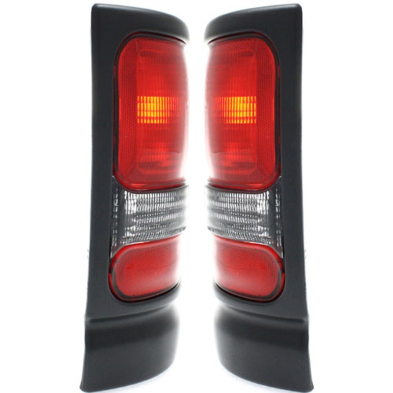 DURAFORCE Tail Light Set For 1994-2001 Dodge Ram 1500 Driver and Passenger Side