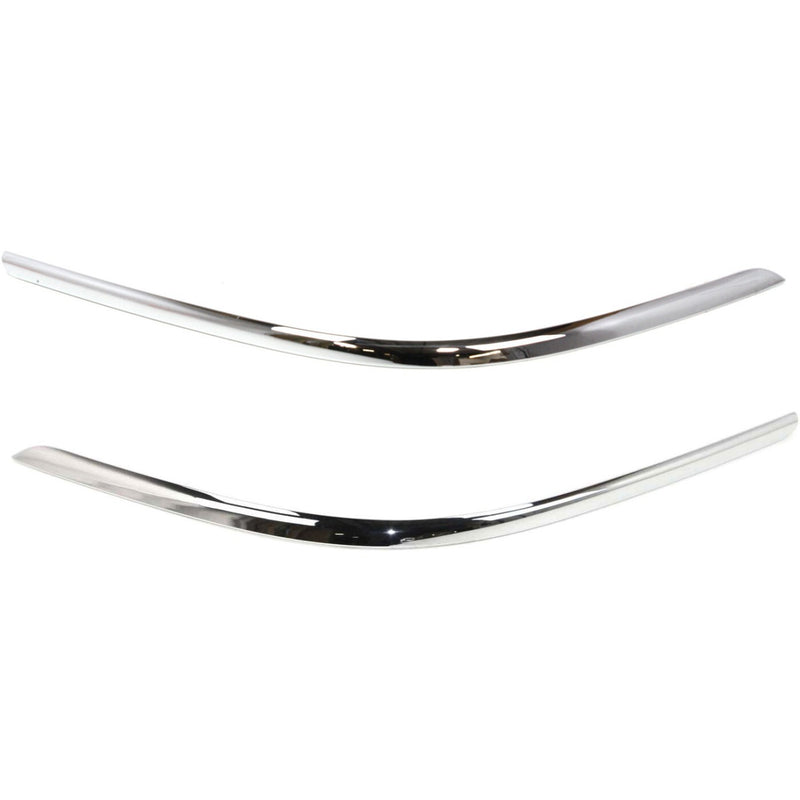 DURAFORCE Bumper Trim Set For 2003-2011 Lincoln Town Car Front Driver and Passenger Side