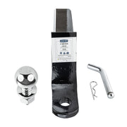 DURAFORCE HITCH BALL MOUNT 2 Inches Trailer Ball with 4 Inches Drop