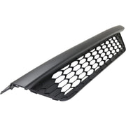 DURAFORCE Bumper Grille For 2015-2017 Honda Fit Textured Gray Plastic Front HO1036121
