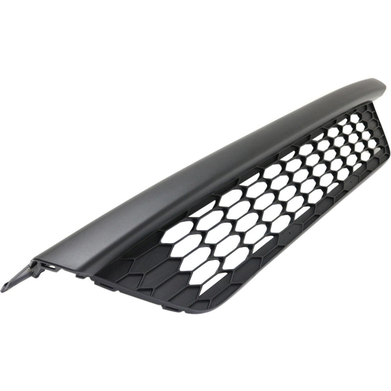 DURAFORCE Bumper Grille For 2015-2017 Honda Fit Textured Gray Plastic Front HO1036121