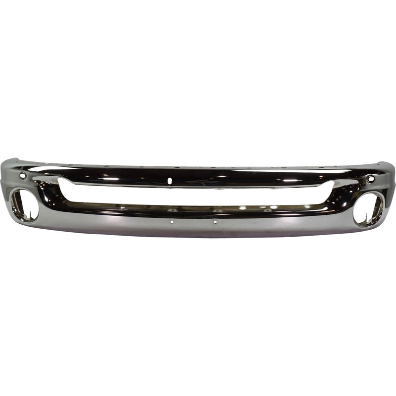 DURAFORCE Front Bumper For 2002-2008 Dodge Ram 1500 2003-2009 Ram 2500 Chrome Steel Type 2
