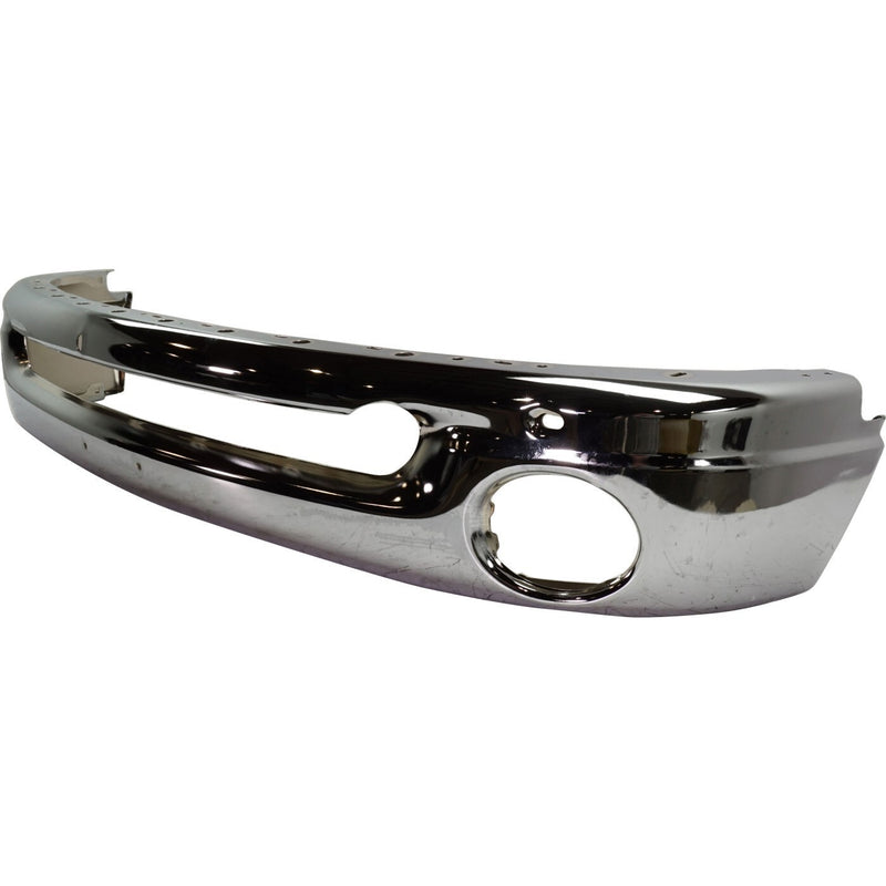 DURAFORCE Front Bumper For 2002-2008 Dodge Ram 1500 2003-2009 Ram 2500 Chrome Steel Type 2