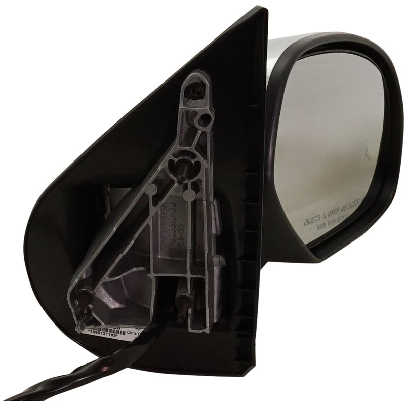 DURAFORCE Mirror For 2007-2014 Chevrolet Tahoe Suburban Power-Fold BSD Memory Chrome RH