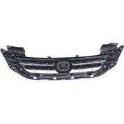 DURAFORCE Bumper Cover Grille Assembly Kit For 2013-15 Honda Accord Sedan EX/EX-L/LX/Sport