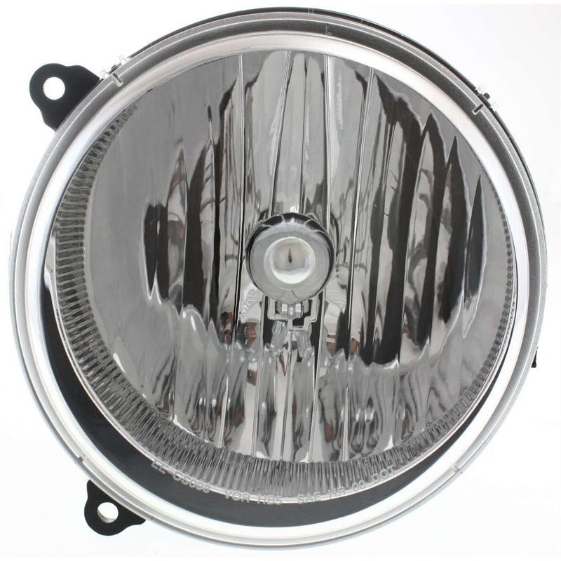 DURAFORCE Driver and Passenger Side Headlights For Jeep Liberty 2005-2007 Halogen w/ Bulbs