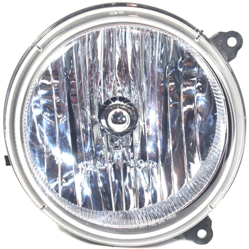 DURAFORCE Driver and Passenger Side Headlights For Jeep Liberty 2005-2007 Halogen w/ Bulbs