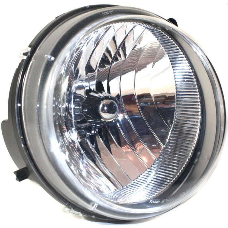 DURAFORCE Driver and Passenger Side Headlights For Jeep Liberty 2005-2007 Halogen w/ Bulbs