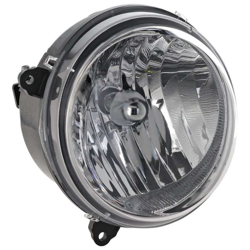DURAFORCE Driver and Passenger Side Headlights For Jeep Liberty 2005-2007 Halogen w/ Bulbs