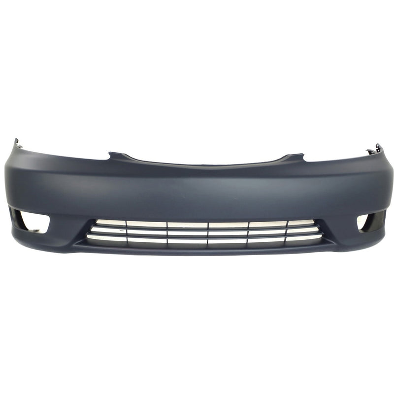 DURAFORCE Front Bumper Cover For 2005-2006 Toyota Camry w/ fog lamp holes Primed
