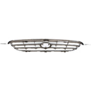 DURAFORCE Grille For 2003-2004 Toyota Corolla Gray Plastic