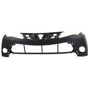 DURAFORCE Bumper Covers Facias Set of 2 Front Upper for Toyota RAV4 2013-2015 Pair