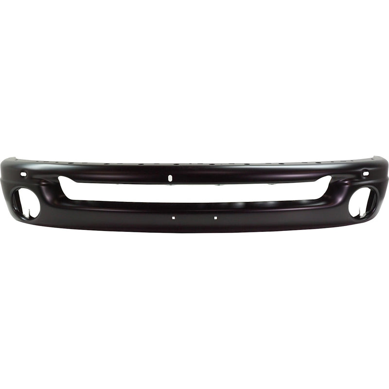DURAFORCE Bumper For 2002-2005 Dodge Ram 1500 Front Painted Black Steel 1AR811SPAA