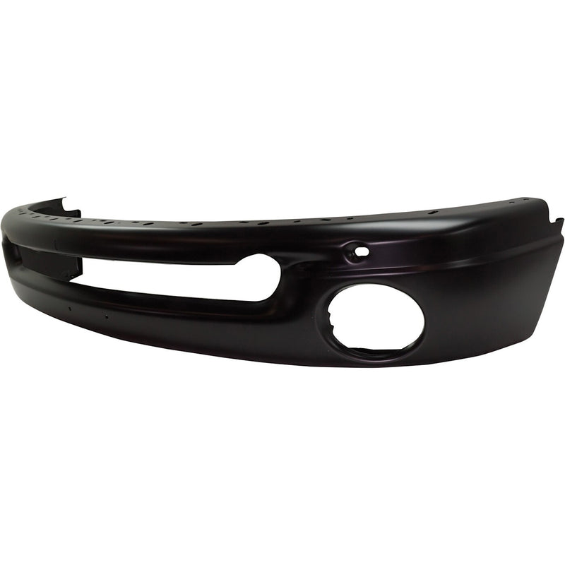 DURAFORCE Bumper For 2002-2005 Dodge Ram 1500 Front Painted Black Steel 1AR811SPAA