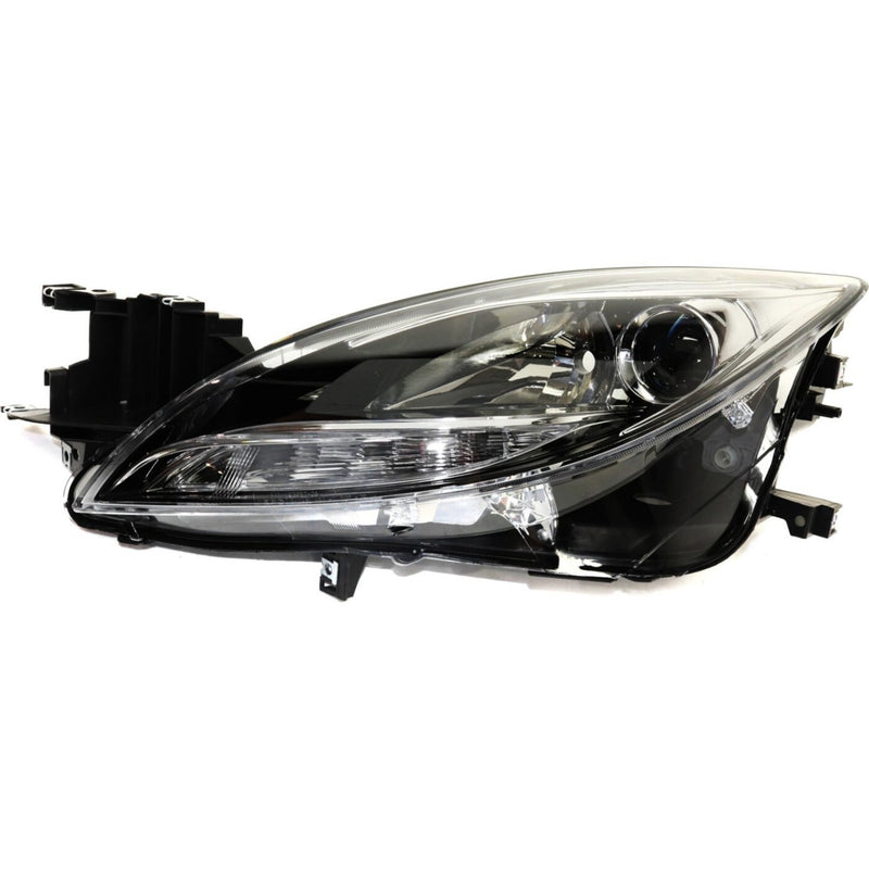DURAFORCE Headlight Assembly Set For 2011-13 Mazda 6 Left and Right Composite CAPA Halogen