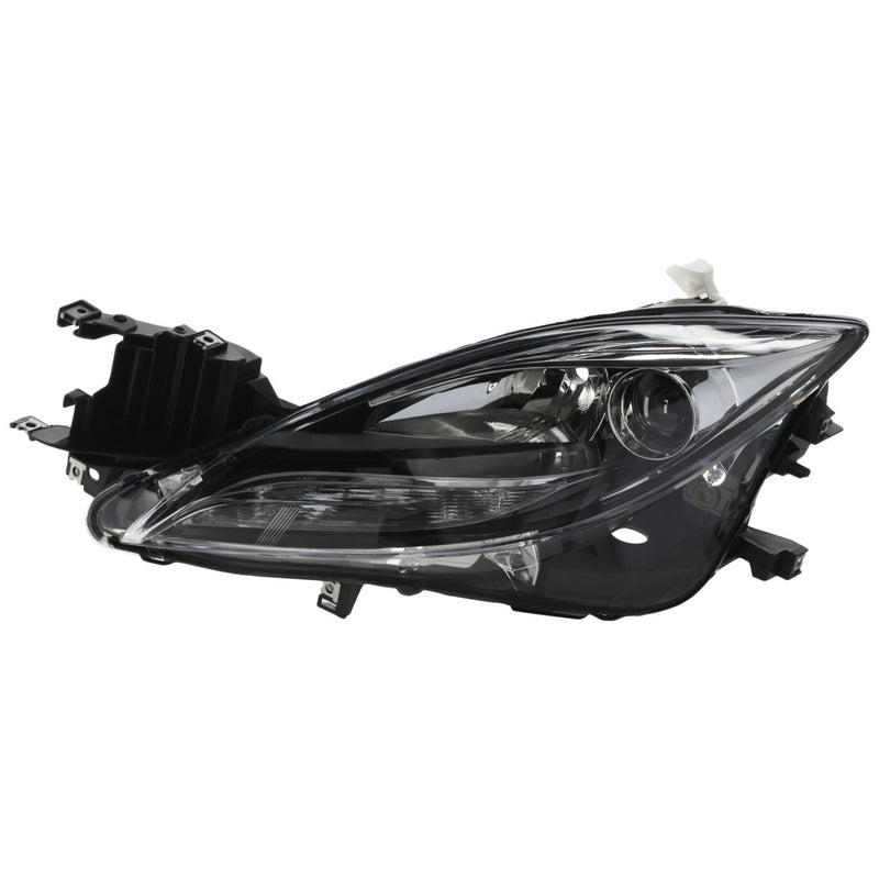 DURAFORCE Headlight Assembly Set For 2011-13 Mazda 6 Left and Right Composite CAPA Halogen