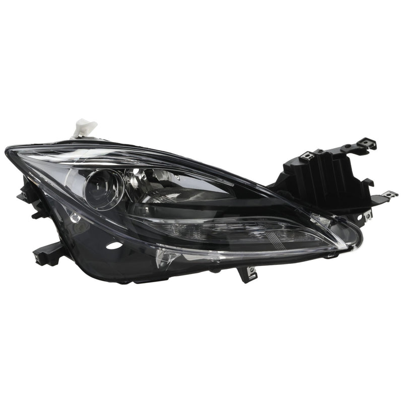 DURAFORCE Headlight Assembly Set For 2011-13 Mazda 6 Left and Right Composite CAPA Halogen