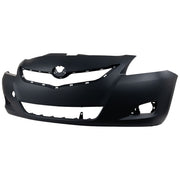 DURAFORCE Front Bumper Cover For 2007-2012 Toyota Yaris Sedan with Fog Lamp Holes Primed
