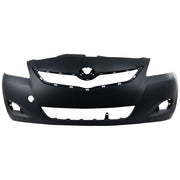 DURAFORCE Front Bumper Cover For 2007-2012 Toyota Yaris Sedan with Fog Lamp Holes Primed